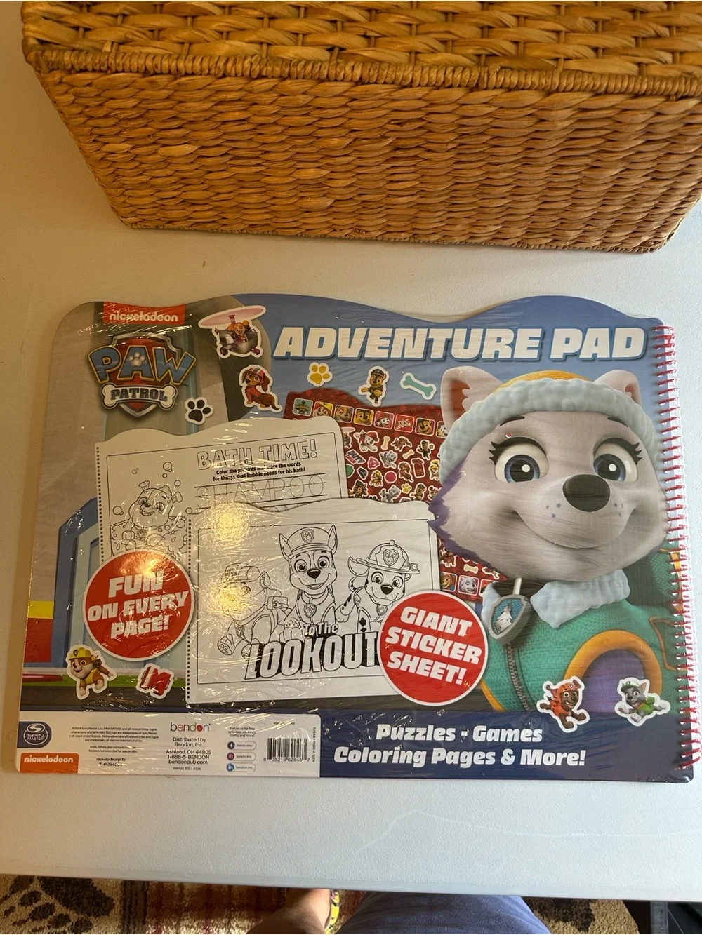 Nickelodeon Paw Patrol Adventure Pad - Red, Yellow, Blue